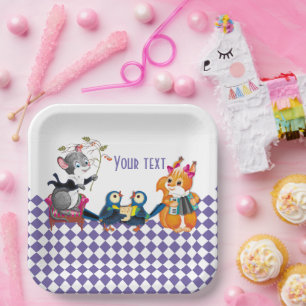 Assiettes En Carton concert