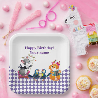Assiettes En Carton concert Young Animal