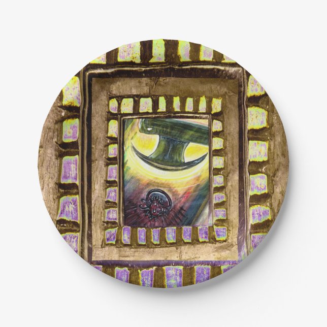 Assiettes En Carton Conquête du mal (Devant)