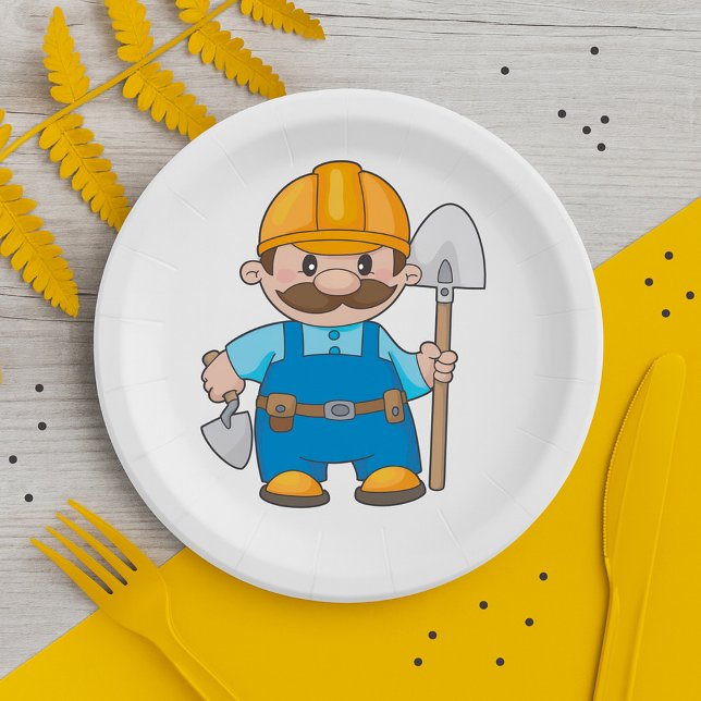 Assiettes En Carton Constructeur Avec Une Chaussure (Créateur téléchargé)