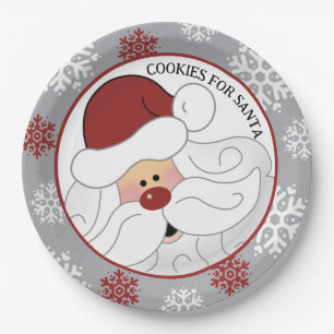 Assiettes En Carton Cookies pour Santa Claus Adorable ArtbyJess