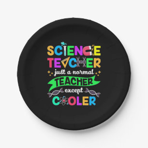 Assiettes En Carton Cool enseignant en sciences
