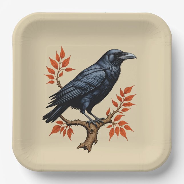 Assiettes En Carton Corneille (Recto)