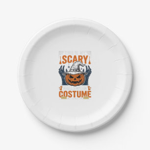 Assiettes En Carton Costume d'Halloween effrayant Chapeau de sorcière