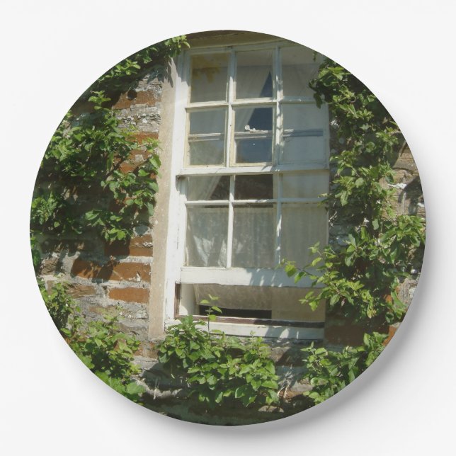 Assiettes En Carton Cottage anglais I Charming (Devant)