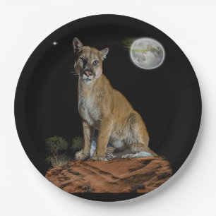 Assiettes En Carton Cougar