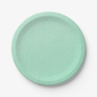 Assiettes En Carton Couleurs à la mode vertes en bon état de pastel