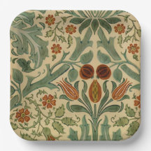 Couleurs d'automne de William Morris, motif floral