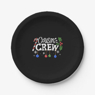 Assiettes En Carton Cousin Christmas