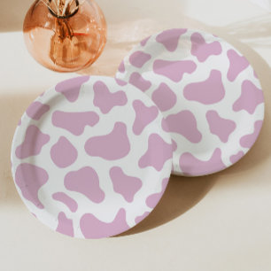 Assiettes En Carton Cowgirl Cow Imprimer Wild West Western Rodeo Party