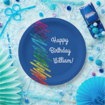 Crayons Anniversaire de enfant Party Art joli colo