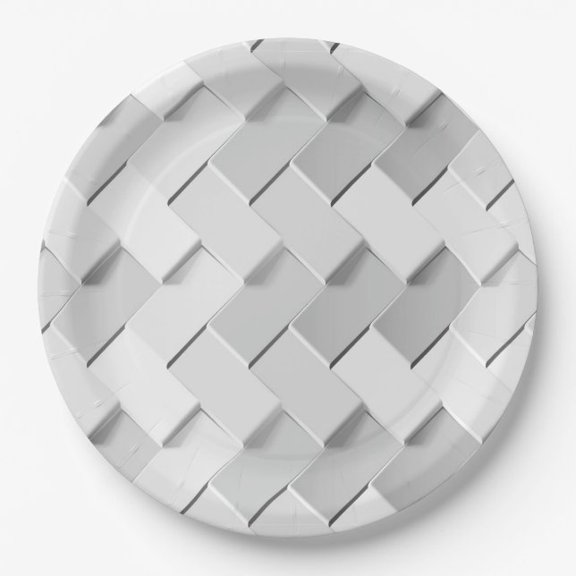 Assiettes En Carton Création d'un nouveau Motif 5 (Devant)