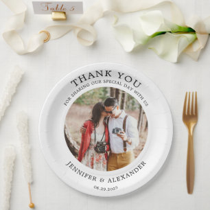 Assiettes En Carton Créez votre propre mariage photo de campagne rusti