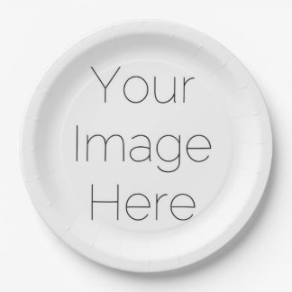 Assiettes En Carton ‘créez votre propre’ photo personnalisée
