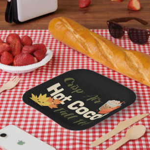 Assiettes En Carton Crise Air Chaud Cocaca Chaud Chute