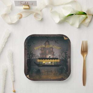 Assiettes En Carton Croisière de cimetière