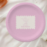 Assiettes En Carton Croquis de poule Retro Baby shower de doodle<br><div class="desc">Servez le style et le charme avec nos Plaques en papier Baby shower Doodle-Drawn-Bow. Dotées d'un joli design d'arc dessiné à la main dans des tons pastel doux, ces assiettes ajoutent une touche fantaisiste mais élégante à votre table de baby shower. De tailles parfaites pour les repas, les snacks ou...</div>