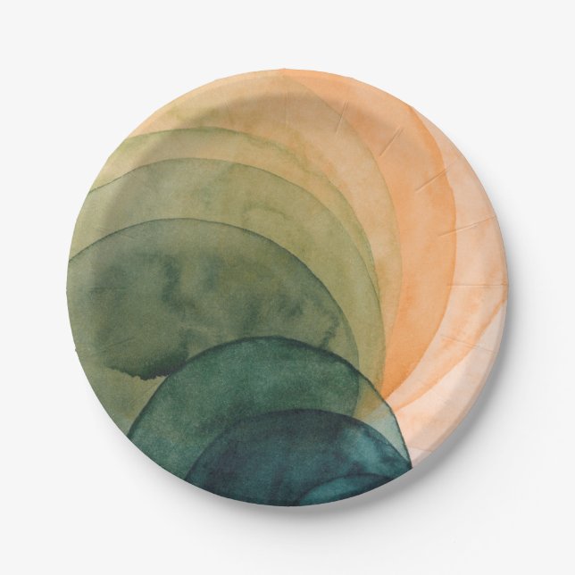 Assiettes En Carton Crystal Spade (Devant)