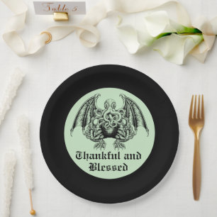 Assiettes En Carton Cthulhu Lovecraft