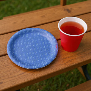 Assiettes En Carton Cuisines Bleues