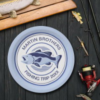 Custom Fisherman Party Blue Bass Poisson