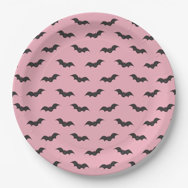 Assiettes En Carton Cute chauve (Devant)
