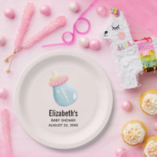 Assiettes En Carton Cute de Bottle