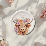 Assiettes En Carton Cute Highland Cow 1er anniversaire<br><div class="desc">Faites de votre première fête d’anniversaire une fête vraiment spéciale avec nos Plaques Papier de 1er Anniversaire de la Vache Highland. Ces assiettes présentent une illustration attachante de vache Highland dans un style boho-moderne délicieux aquarelle, ajoutant une touche de fantaisie et de charme à votre célébration. Le design met en...</div>
