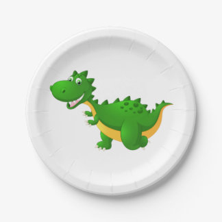 Assiettes En Carton Cute plaque en papier dragon