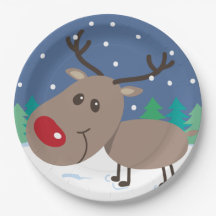Cute Rudolph - Plaques de fête