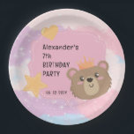 Assiettes En Carton Cute Teddy Kids Custom Birthday Party jetable<br><div class="desc">Ajoutez une touche amusante et personnalisée à la fête d’anniversaire de votre enfant avec ces mignonnes teddy Kids Custom Birthday Party jetable Plaques de papier jetables. Dotés d'adorables motifs d'ours en peluche,  ces assiettes rendent le repas agréable et élégant pour toute fête.</div>