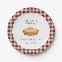 Cutie Pie Plaque papier d'anniversaire