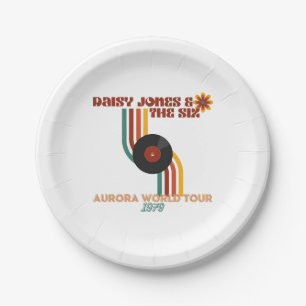 Assiettes En Carton Daisy Jones The Six