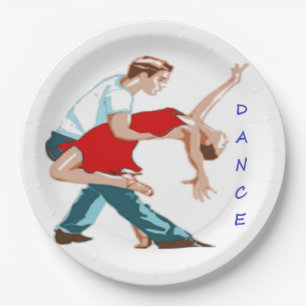 ASSIETTES EN CARTON DANSE