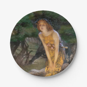 Assiettes En Carton Danse féerique de nuit d'été