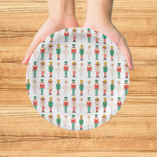 Assiettes En Carton Danseuse de Casse-Noisette de Noël festive 