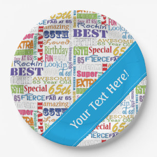 Assiettes En Carton De fête d'anniversaire cadeaux uniques et