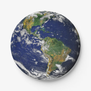 Assiettes En Carton ~ de la TERRE de PLANÈTE (système solaire)