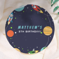 Décollage ! Fête d'anniversaire dans l'espace