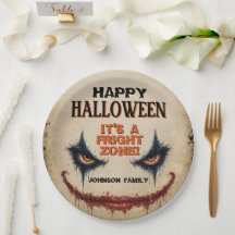 Déguisement d'Halloween de clown flippant Fête eff
