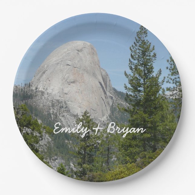 Assiettes En Carton Demi-dôme de Panorama Trail II (Devant)