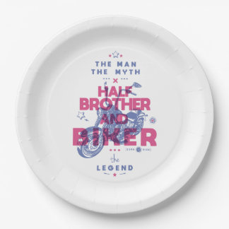 Assiettes En Carton Demi frère et moker l'homme le mythe la légende