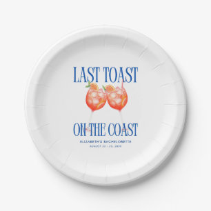 Assiettes En Carton Dernière Toast sur la Côte Aperol Spritz Enterreme