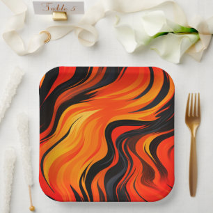 Assiettes En Carton Design artistique