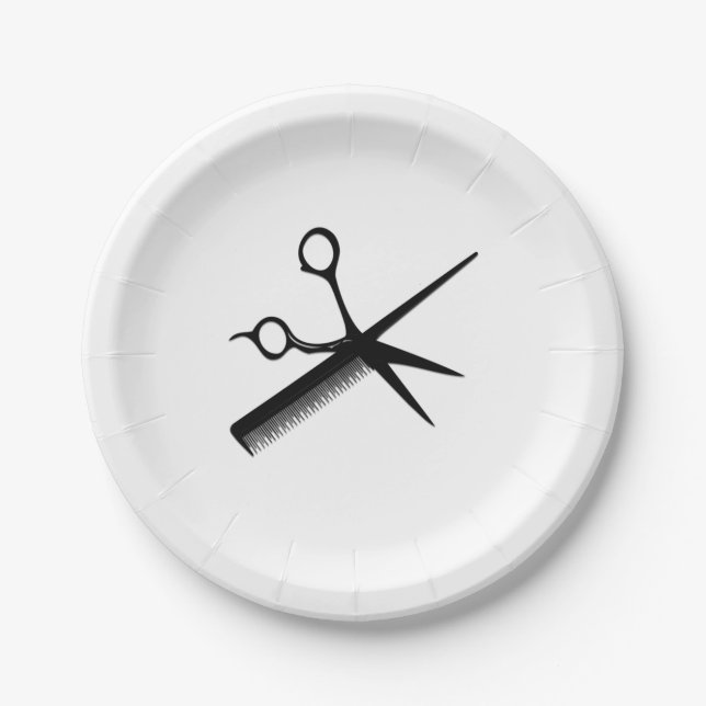 Assiettes En Carton Design beauté (Devant)