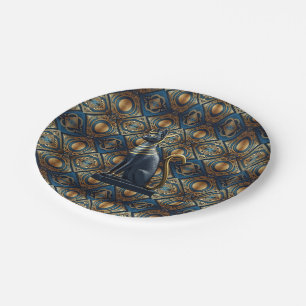 Assiettes En Carton Design moderne égyptien, islamique, arabe et afric