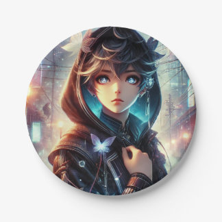 Assiettes En Carton Dessin animé amusant