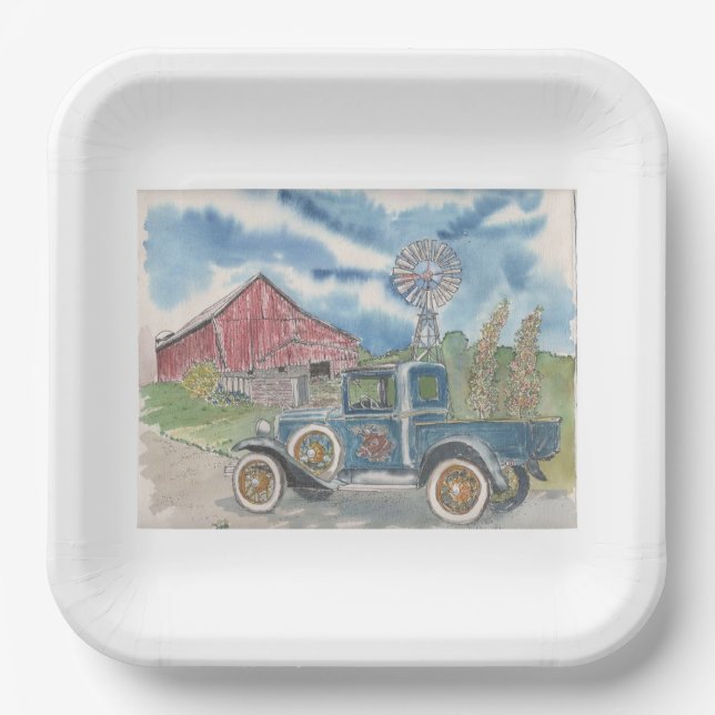 Assiettes En Carton Devenez écolo (Recto)