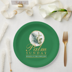 Assiettes En Carton Dimanche du Palm