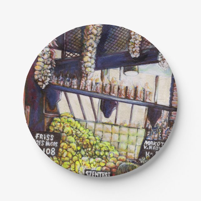 Assiettes En Carton Dimensions de curiosité (Devant)